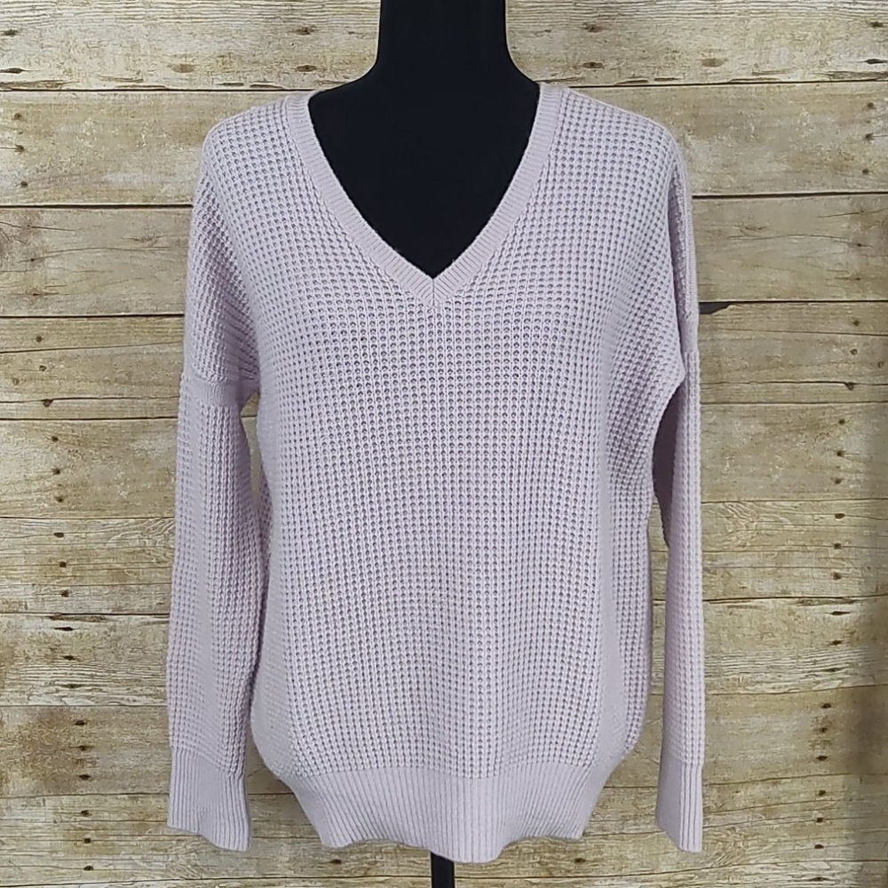 Vince. Double V Cashmere Wool Blend Sweater